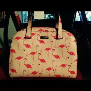 Kate Spade flamingo purse!